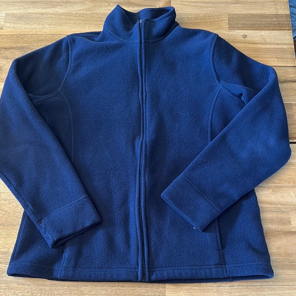 LL BEAN zip up polar fleece